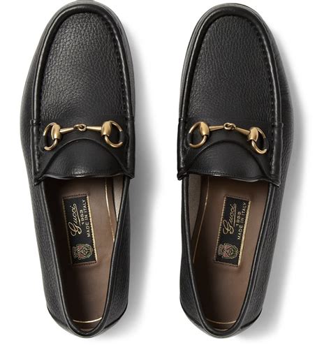 gucci black horsebit loafers